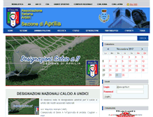 Tablet Screenshot of aia-aprilia.it